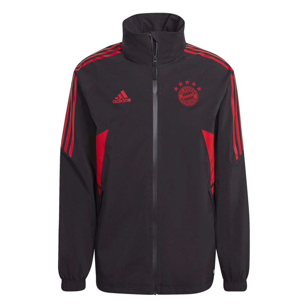 Le moins cher 👍 Football Homme Adidas Veste Imperméable Bayern Munich Condivo 2022/23 NOIR ⭐ 1 Le moins cher 👍 Football Homme Adidas Veste Imperméable Bayern Munich Condivo 2022/23 NOIR ⭐