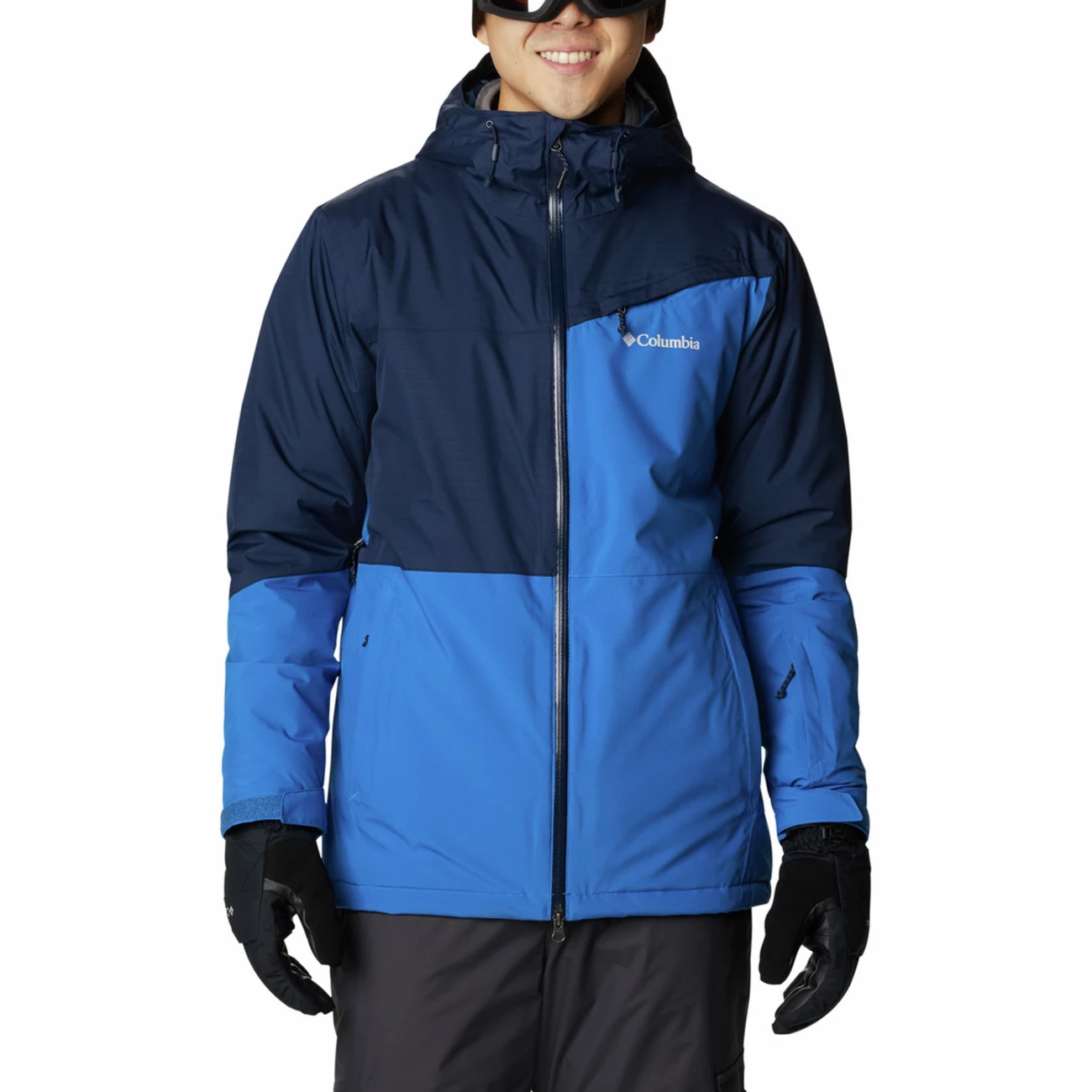 Vente flash 👍 Randonnee Pedestre Homme Columbia Veste Imperméable Columbia Iceberg Point BLEU 😀 5 Vente flash 👍 Randonnee Pedestre Homme Columbia Veste Imperméable Columbia Iceberg Point BLEU 😀 – Image 5