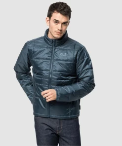 Remise 👍 Randonnee Pedestre Homme Jack Wolfskin Coupe-vent Jack Wolfskin Argon BLEU ⭐