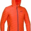 Remise ⌛ Doudoune Randonnée Homme VERTICAL M DOWN JACKET ORANGE 😀