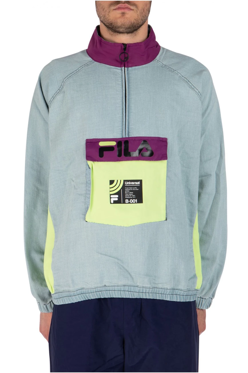 Offres 😉 Loisirs Homme Fila Blouson Denim Stretch 684461 Doug - Fila - Homme BLEU 🔥 4 Offres 😉 Loisirs Homme Fila Blouson Denim Stretch 684461 Doug - Fila - Homme BLEU 🔥 – Image 4