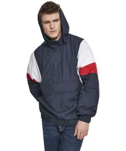 Tout neuf 🔔 Mode- Lifestyle Homme Urban Classics Parka Urban Classic Light 3-tone Pull Over BLEU ❤️ -THE NORTH FACE Shop 1a22883d827547d2952e37616d5105cc 1