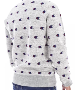 Meilleure affaire ✔️ Loisirs Homme Champion Pull Laine Print Logos - Champion - Homme GRIS 🌟 -THE NORTH FACE Shop 1b1d9031d47348bc9d5a87478a03bb2b