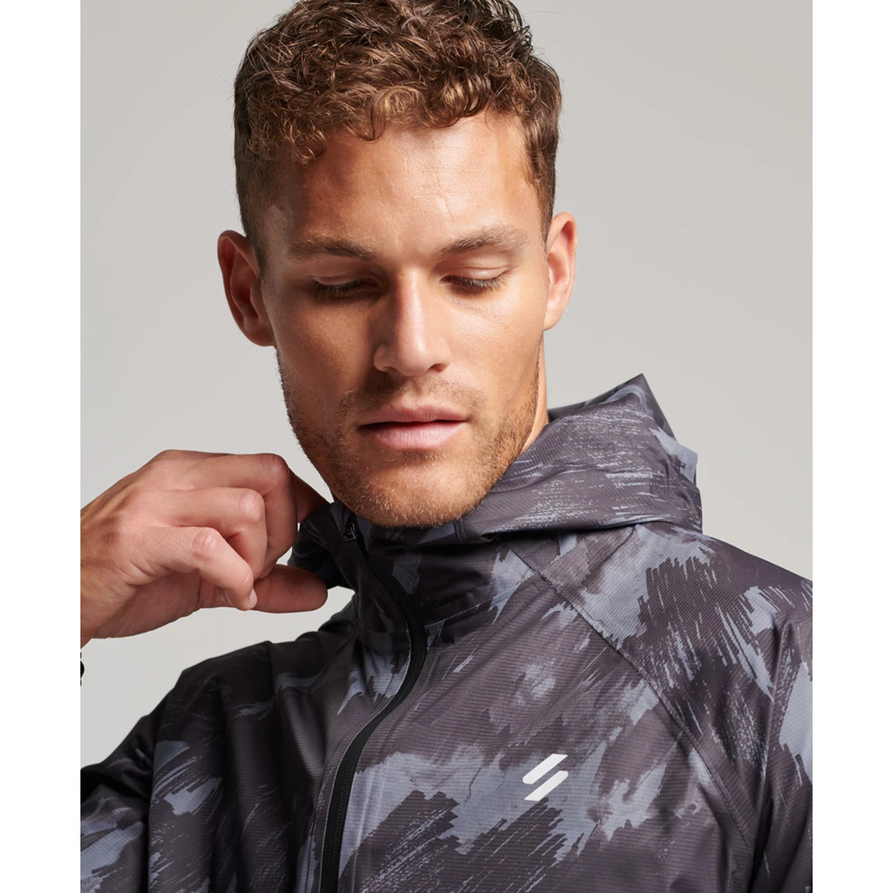 Remise 😀 Mode- Lifestyle Homme Superdry Veste Imperméable Superdry GRIS 🧨 6 Remise 😀 Mode- Lifestyle Homme Superdry Veste Imperméable Superdry GRIS 🧨 – Image 6
