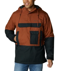 Sortie 😀 Randonnee Pedestre Homme Columbia Veste Imperméable Columbia Buckhollow Insulated MARRON 😉