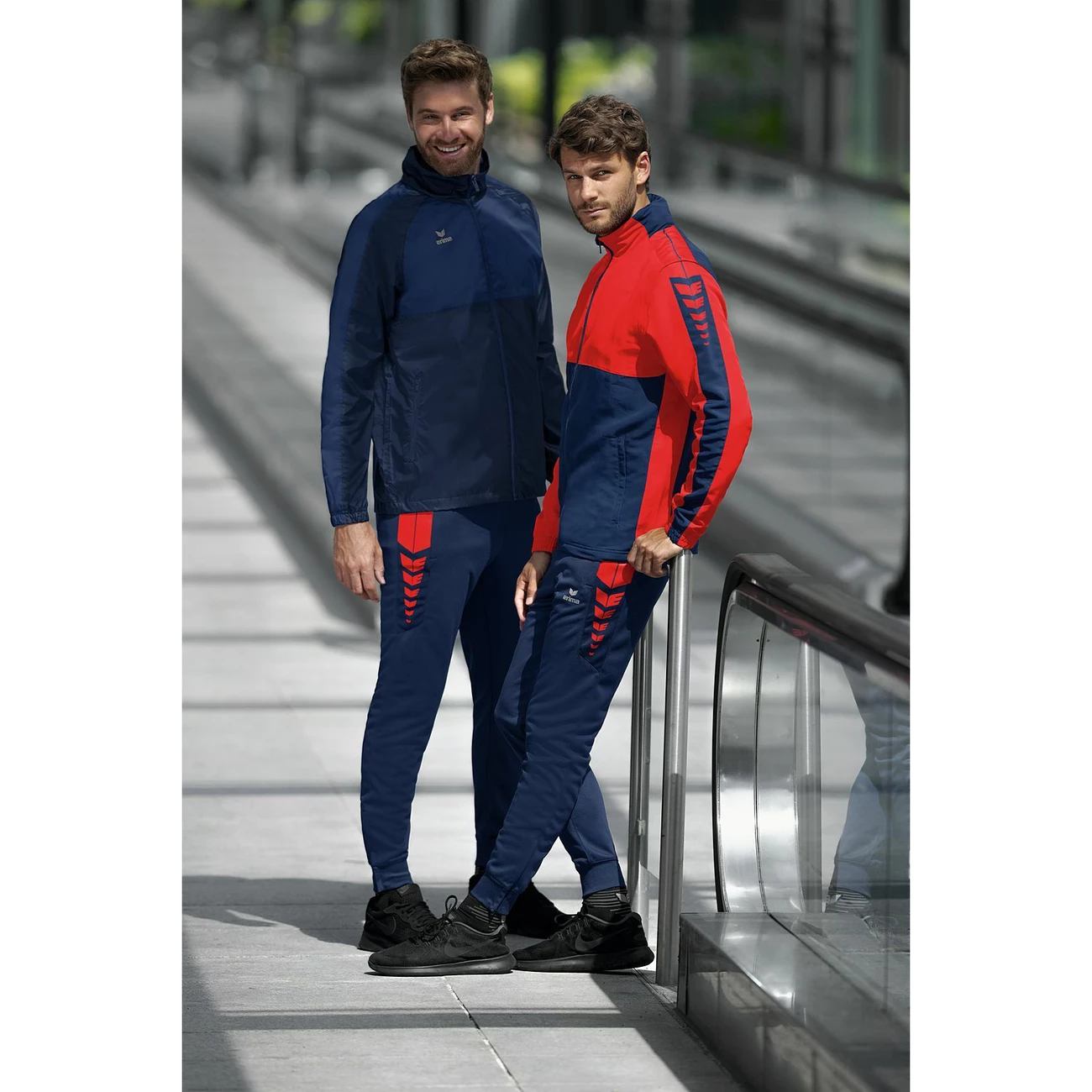 Nouveau 🤩 Mode- Lifestyle Homme Erima Veste Imperméable Erima Team BLEU 👍 4 Nouveau 🤩 Mode- Lifestyle Homme Erima Veste Imperméable Erima Team BLEU 👍 – Image 4