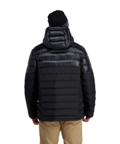 Remise 🥰 Ski Homme Spyder Doudoune Spyder Timeless Hoodie NOIR 🛒