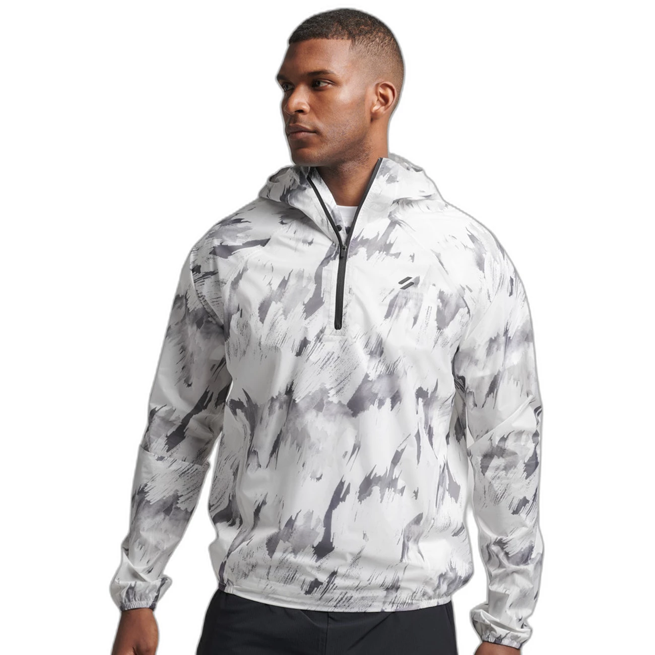 Bon marché ⌛ Course A Pied Homme Superdry Veste Imperméable Légère Superdry Run GRIS ⌛ 3 Bon marché ⌛ Course A Pied Homme Superdry Veste Imperméable Légère Superdry Run GRIS ⌛ – Image 3