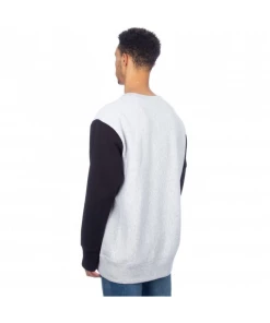 Meilleure vente ⌛ Loisirs Homme Champion Pull Manches Longues À Logo - Champion - Homme GRIS 🔔