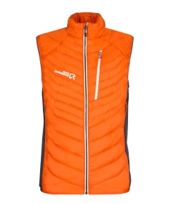 Promo 🔥 Randonnee Pedestre Homme Rock Doudoune Sans Manches Rock Experience Manitoba 2.0 ORANGE 🌟