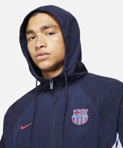 Meilleure vente ✨ Football Homme Nike Veste Fc Barcelone Nylon ROUGE 🔥 -THE NORTH FACE Shop 44a954a93ce64606beca633c791f8712