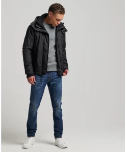 Promo 🔔 Mode- Lifestyle Homme Superdry Veste Imperméable Superdry Wind Yachter NOIR 🤩 -THE NORTH FACE Shop 535bc9036fe241dcad074718925bb9c1