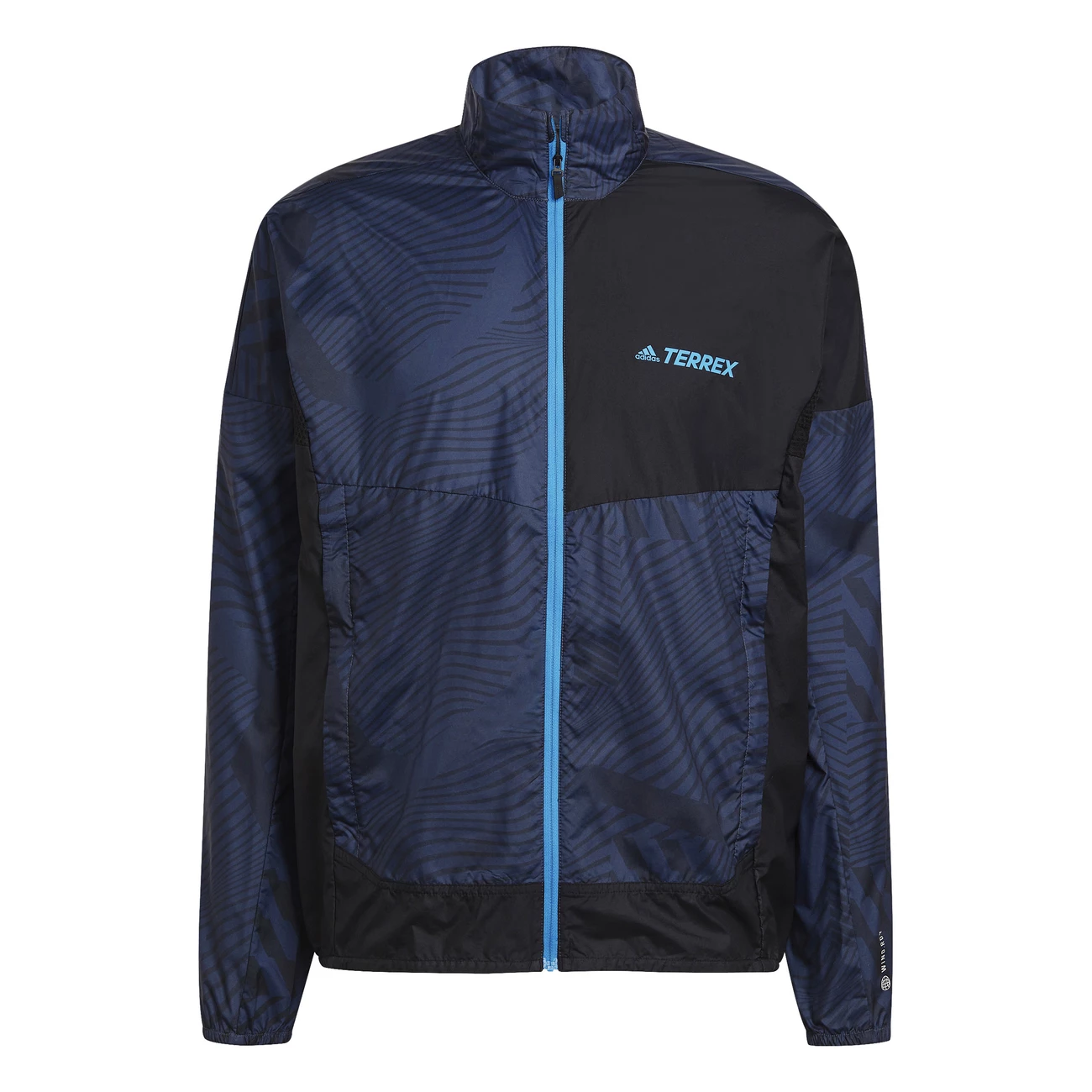Budget 😀 Course A Pied Homme Adidas Veste Imperméable Adidas Terrex Trail BLEU ⌛ 3 Budget 😀 Course A Pied Homme Adidas Veste Imperméable Adidas Terrex Trail BLEU ⌛ – Image 3