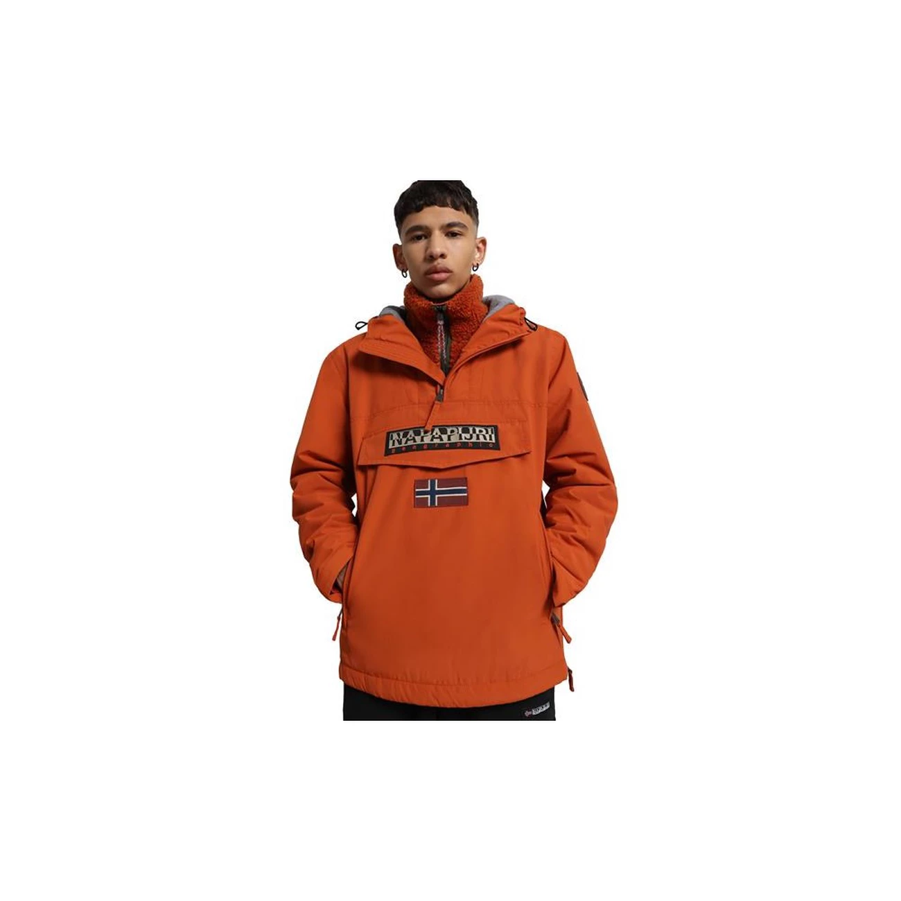 Top 10 😍 Mode- Lifestyle Homme Napapijri Veste Napapijri Rainforest Pocket 1 ORANGE 🥰 4 Top 10 😍 Mode- Lifestyle Homme Napapijri Veste Napapijri Rainforest Pocket 1 ORANGE 🥰 – Image 4