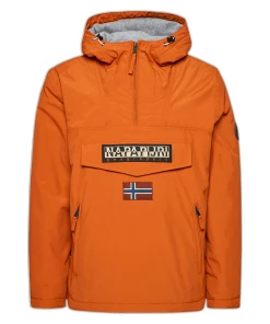 Top 10 😍 Mode- Lifestyle Homme Napapijri Veste Napapijri Rainforest Pocket 1 ORANGE 🥰