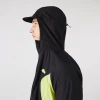 Nouveau 🌟 Mode Homme Lacoste Coupe-vent Homme Lacoste Sport Avec Fonction Compressible JAUNE ✨