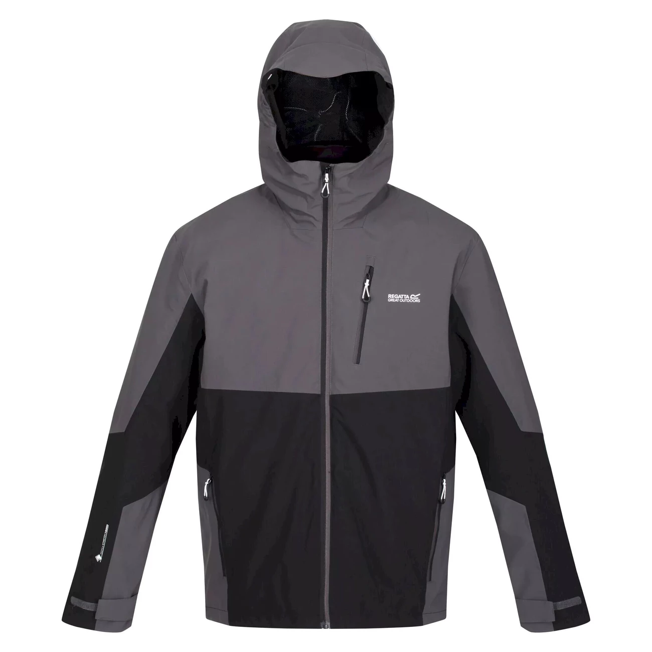 Remise 👍 Mode- Lifestyle Homme Regatta Veste Imperméable Wentwood Homme NOIR 🌟 2 Remise 👍 Mode- Lifestyle Homme Regatta Veste Imperméable Wentwood Homme NOIR 🌟 – Image 2