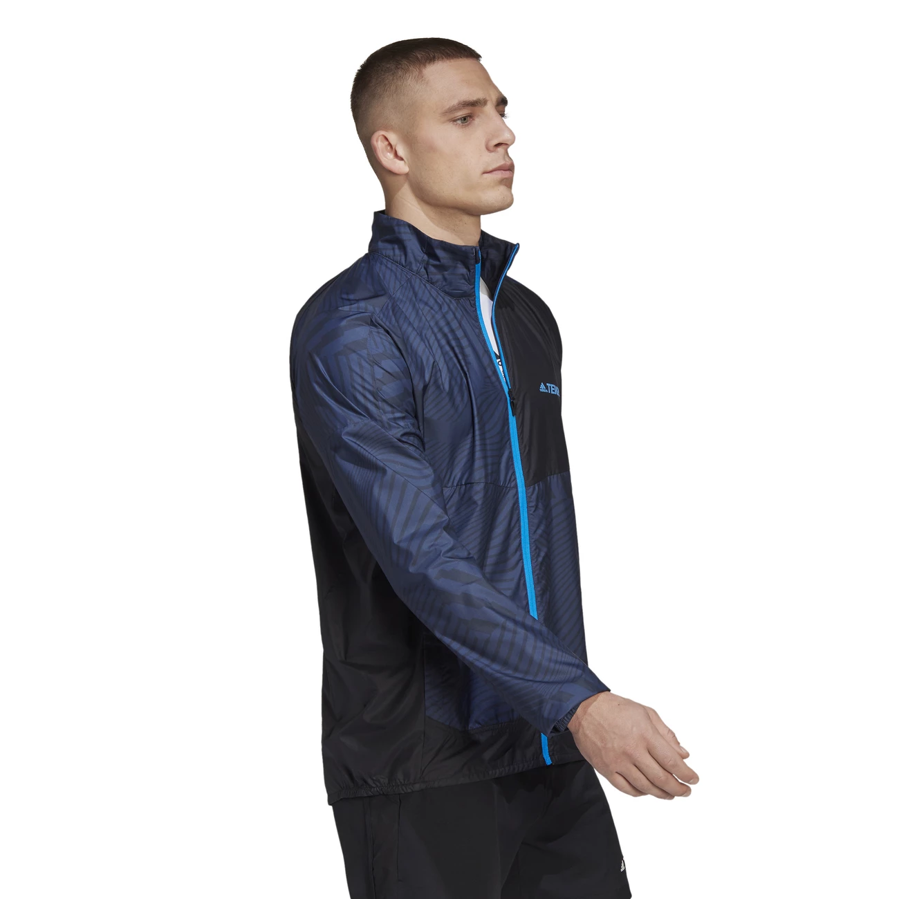 Budget 😀 Course A Pied Homme Adidas Veste Imperméable Adidas Terrex Trail BLEU ⌛ 6 Budget 😀 Course A Pied Homme Adidas Veste Imperméable Adidas Terrex Trail BLEU ⌛ – Image 6