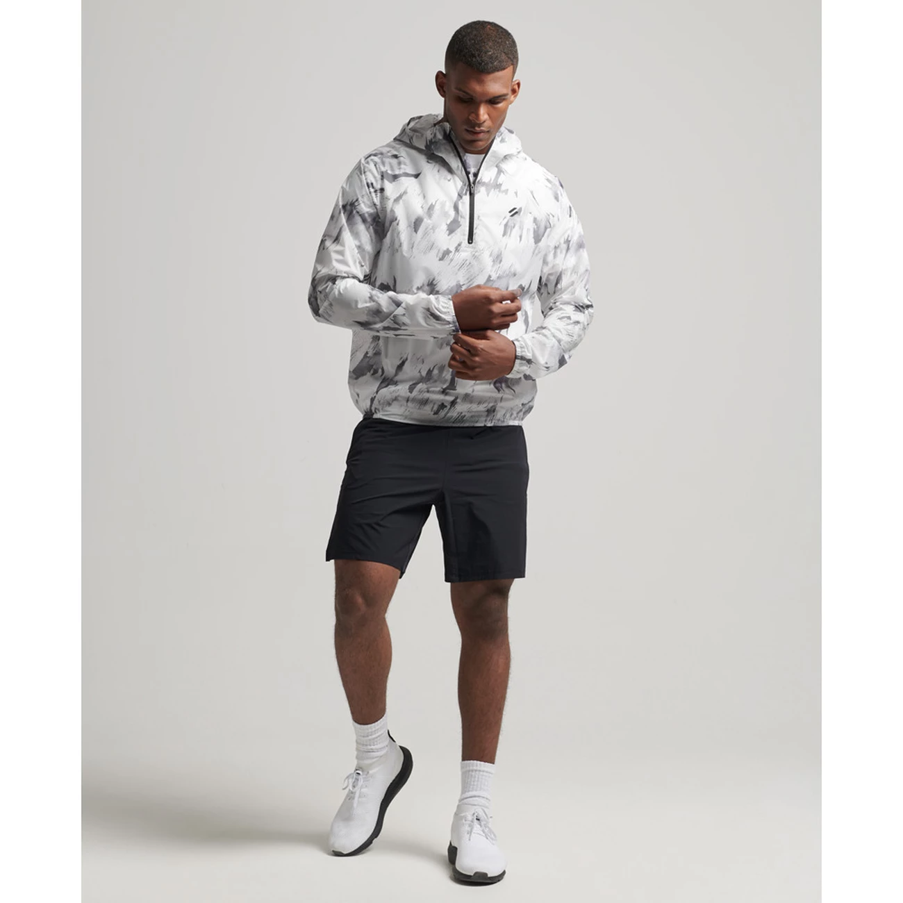 Bon marché ⌛ Course A Pied Homme Superdry Veste Imperméable Légère Superdry Run GRIS ⌛ 6 Bon marché ⌛ Course A Pied Homme Superdry Veste Imperméable Légère Superdry Run GRIS ⌛ – Image 6