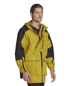 Grosses soldes 🔔 Randonnee Pedestre Homme Adidas Veste Imperméable Adidas Terrex Xploric City VERT ✔️