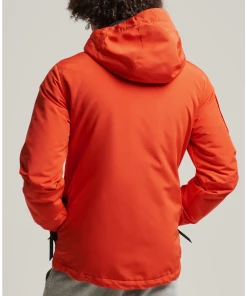 Grosses soldes 🎉 Mode- Lifestyle Homme Superdry Veste Imperméable Superdry Ultimate Windcheater ORANGE 😀
