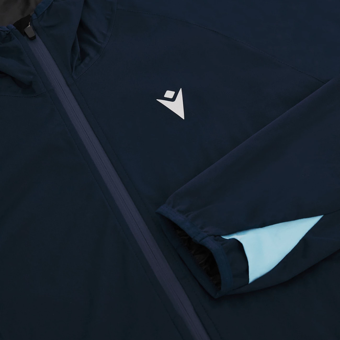 Nouveau 🤩 Course A Pied Homme Macron Veste Imperméable Macron Fcc Caleb BLEU 🔔 3 Nouveau 🤩 Course A Pied Homme Macron Veste Imperméable Macron Fcc Caleb BLEU 🔔 – Image 3