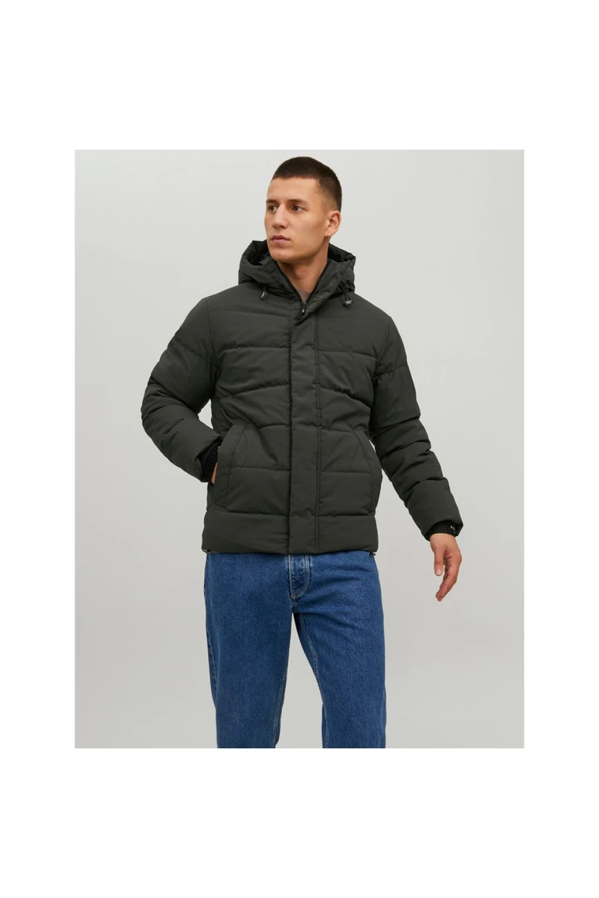 De gros 🥰 Loisirs Homme Jack And Jones Blouson Stretch À Capuche Clean - Jack & Jones - Homme VERT 🔥 1 De gros 🥰 Loisirs Homme Jack And Jones Blouson Stretch À Capuche Clean - Jack & Jones - Homme VERT 🔥