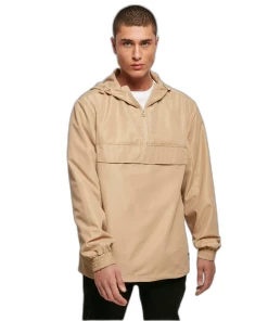 Remise 🔥 Mode- Lifestyle Homme Urban Classics Veste Imperméable Urban Classics Recycled Basic BEIGE 👍