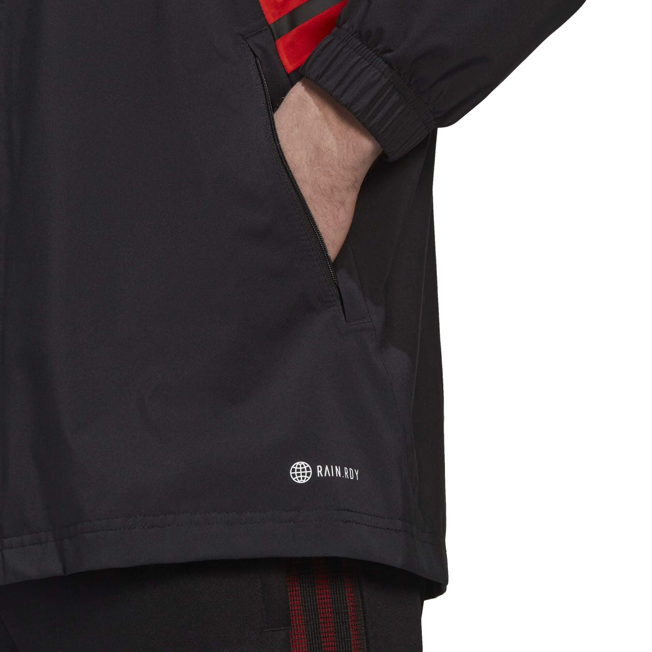 Le moins cher 👍 Football Homme Adidas Veste Imperméable Bayern Munich Condivo 2022/23 NOIR ⭐ 4 Le moins cher 👍 Football Homme Adidas Veste Imperméable Bayern Munich Condivo 2022/23 NOIR ⭐ – Image 4