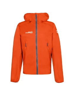 Tout neuf 🧨 Randonnee Pedestre Homme Rock Veste Imperméable Rock Experience Colossus ORANGE 😍