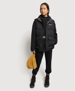 Promo 👏 Mode- Lifestyle Homme Napapijri Veste Imperméable Napapijri Rainforest Taika NOIR ⌛