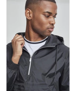 Meilleure vente 😉 Mode- Lifestyle Homme Urban Classics Coupe Vent Urban Classic Pull Basic NOIR 👍 -THE NORTH FACE Shop 9619783443034cefa12a9b5d39042069