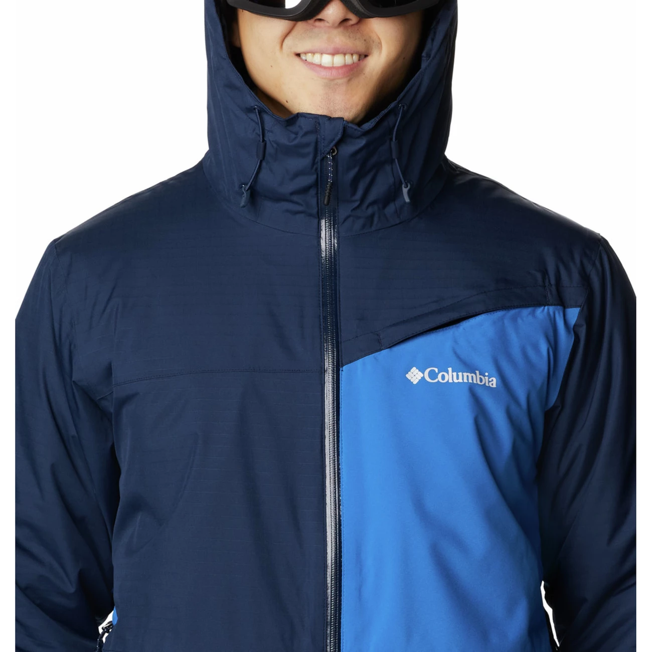 Vente flash 👍 Randonnee Pedestre Homme Columbia Veste Imperméable Columbia Iceberg Point BLEU 😀 6 Vente flash 👍 Randonnee Pedestre Homme Columbia Veste Imperméable Columbia Iceberg Point BLEU 😀 – Image 6