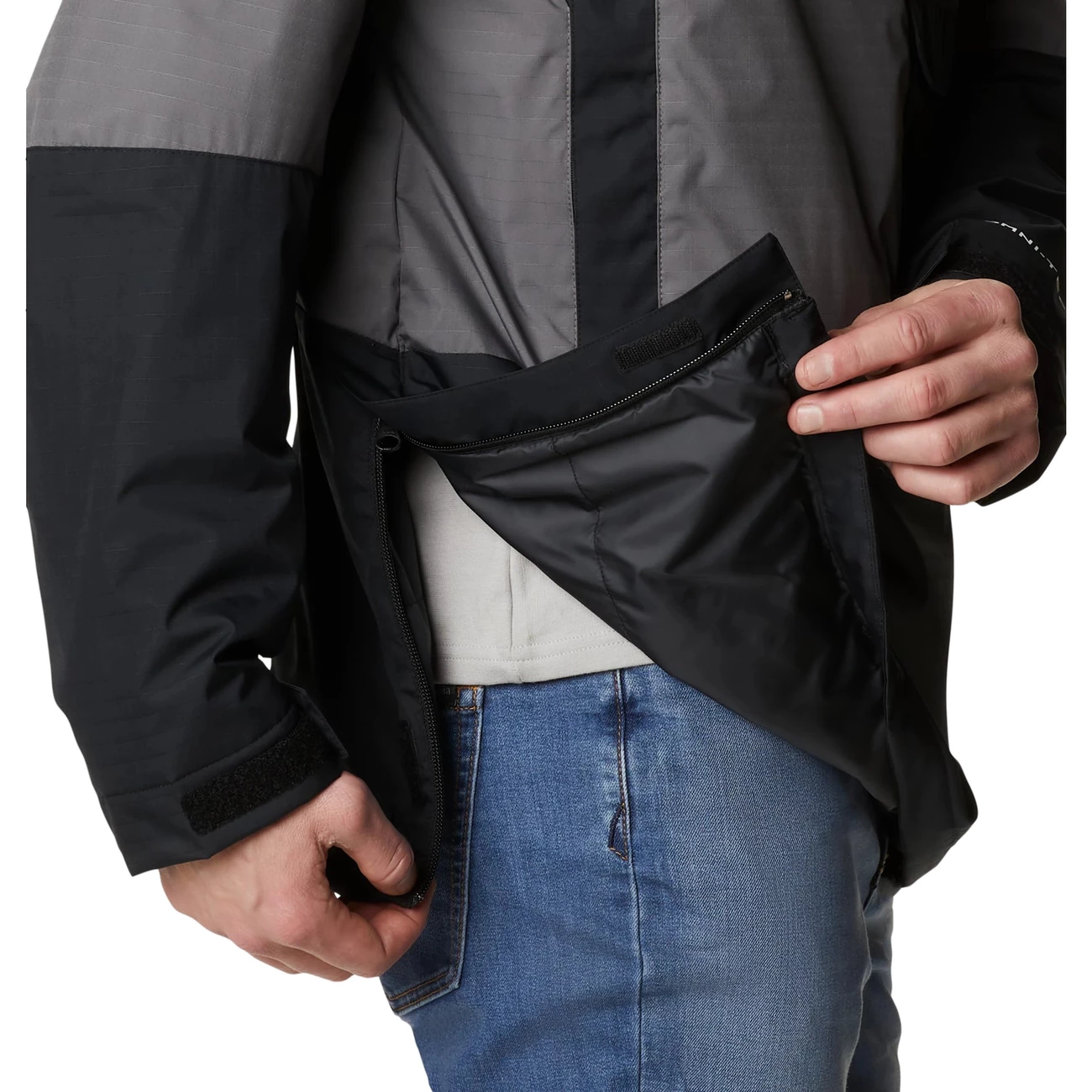 Sortie ❤️ Randonnee Pedestre Homme Columbia Veste Imperméable Columbia Buckhollow Insulated GRIS 🌟 4 Sortie ❤️ Randonnee Pedestre Homme Columbia Veste Imperméable Columbia Buckhollow Insulated GRIS 🌟 – Image 4