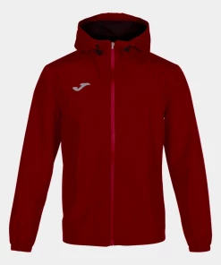 Remise 🌟 Mode- Lifestyle Homme Joma Veste Imperméable Joma Elite Viii ROUGE 🛒