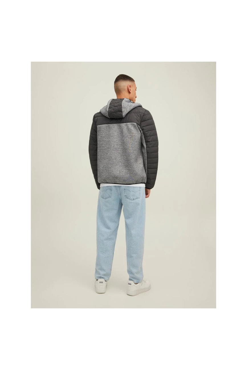 Meilleure vente 😍 Loisirs Homme Jack And Jones Doudoune Bimatière À Capuche Berg - Jack & Jones - Homme GRIS 🤩 2 Meilleure vente 😍 Loisirs Homme Jack And Jones Doudoune Bimatière À Capuche Berg - Jack & Jones - Homme GRIS 🤩 – Image 2