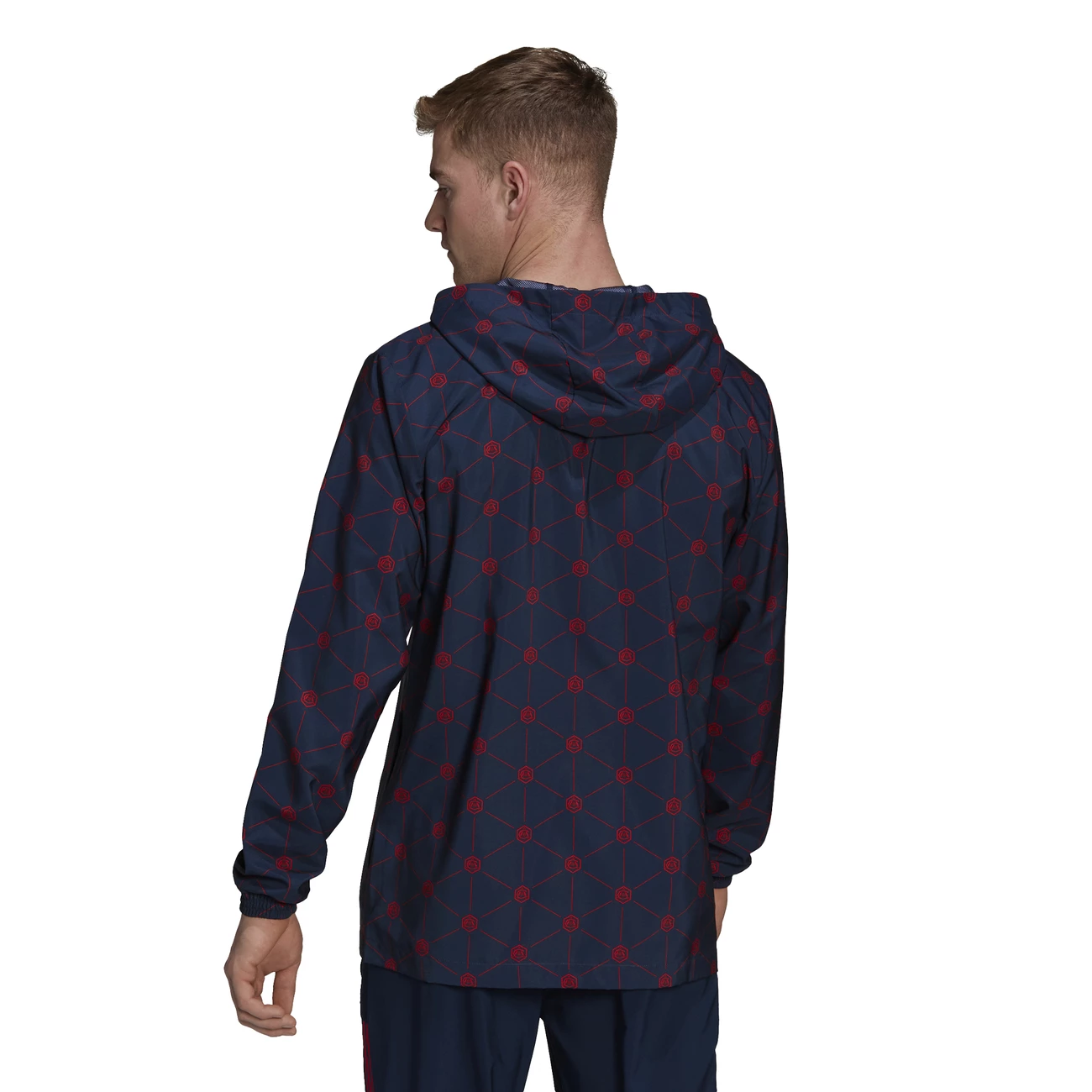 Bon marché 🎁 Football Homme Adidas Veste Imperméable Arsenal 2021/22 BLEU ❤️ 2 Bon marché 🎁 Football Homme Adidas Veste Imperméable Arsenal 2021/22 BLEU ❤️ – Image 2