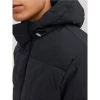 Meilleure affaire 🌟 Loisirs Homme Jack And Jones Blouson Stretch À Capuche Clean - Jack & Jones - Homme NOIR ✔️