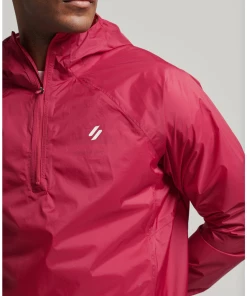 Promo ❤️ Course A Pied Homme Superdry Veste Imperméable Légère Superdry Run ROUGE 🎉 -THE NORTH FACE Shop c19def713fff44049015ebf154627e26 1