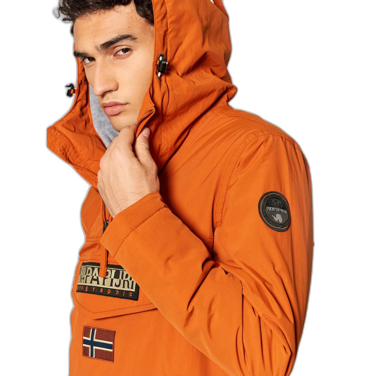 Top 10 😍 Mode- Lifestyle Homme Napapijri Veste Napapijri Rainforest Pocket 1 ORANGE 🥰 5 Top 10 😍 Mode- Lifestyle Homme Napapijri Veste Napapijri Rainforest Pocket 1 ORANGE 🥰 – Image 5