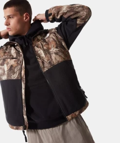 Le moins cher 😀 Mode- Lifestyle Homme The North Face Doudoune Sans Manches Imprimé The North Face MARRON 😍