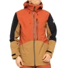 Coupon 😉 Mode Homme Quiksilver Veste De Ski Brique/beige Homme Quiksilver Travis Rice Stretch ROUGE 🧨