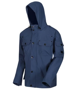 Coupon 🔔 Mode- Lifestyle Homme Regatta Veste Imperméable Matthias Homme BLEU ✨ -THE NORTH FACE Shop cebeb4ca89134d3eabd3009c7bfd635e