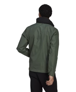 Meilleure vente 🌟 Mode- Lifestyle Homme Adidas Veste Imperméable 3 Bandes Adidas Bsc Rain.rdy VERT 🔥 -THE NORTH FACE Shop cf36b2ffce6048ffa5376dbcef129897