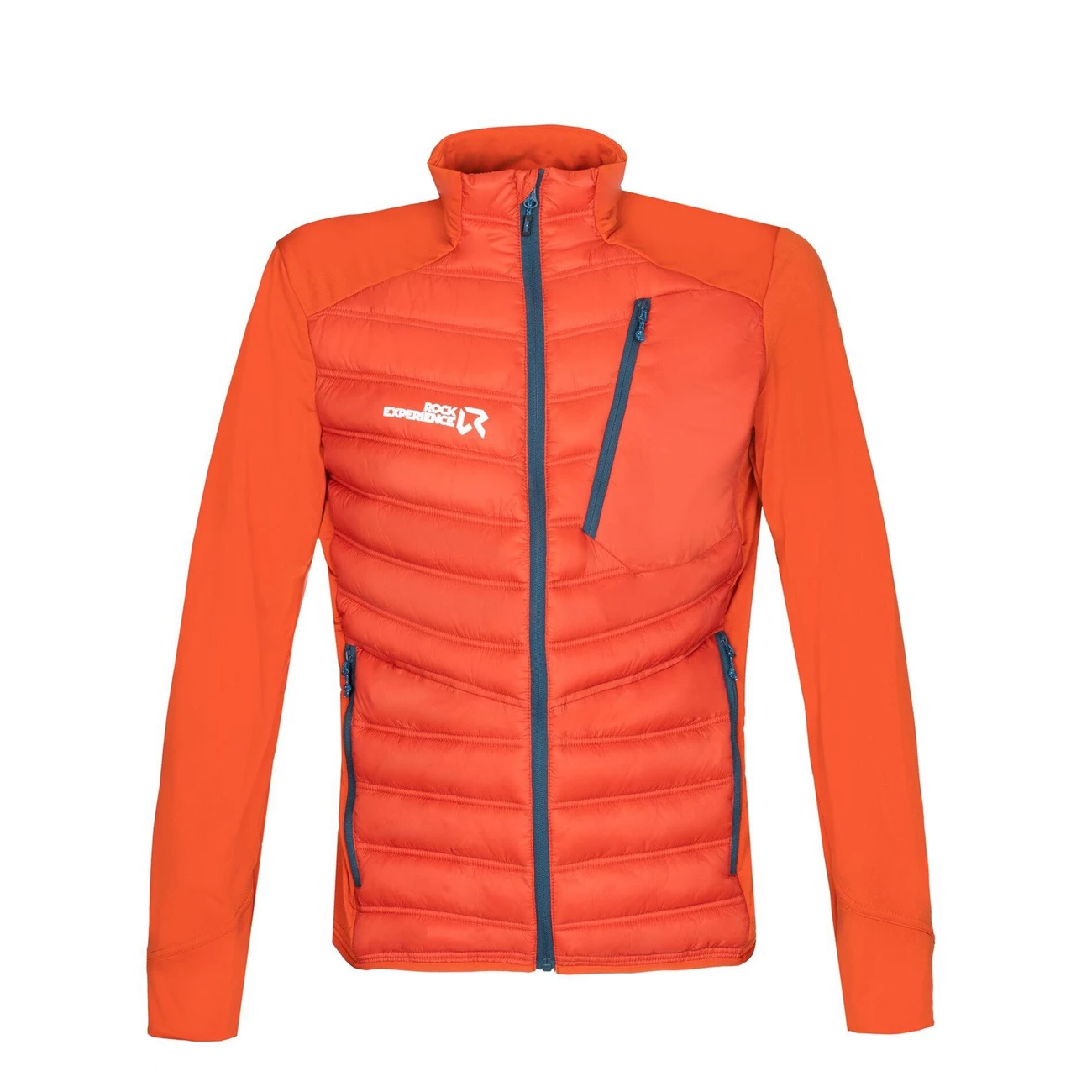 De gros 🎉 Randonnee Pedestre Homme Rock Veste Hybride Rock Experience Parker ORANGE 😉 6 De gros 🎉 Randonnee Pedestre Homme Rock Veste Hybride Rock Experience Parker ORANGE 😉 – Image 6