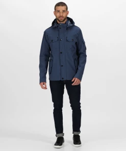 Coupon 🔔 Mode- Lifestyle Homme Regatta Veste Imperméable Matthias Homme BLEU ✨ -THE NORTH FACE Shop ddda9207f3cf4a488e8fc6d642458807