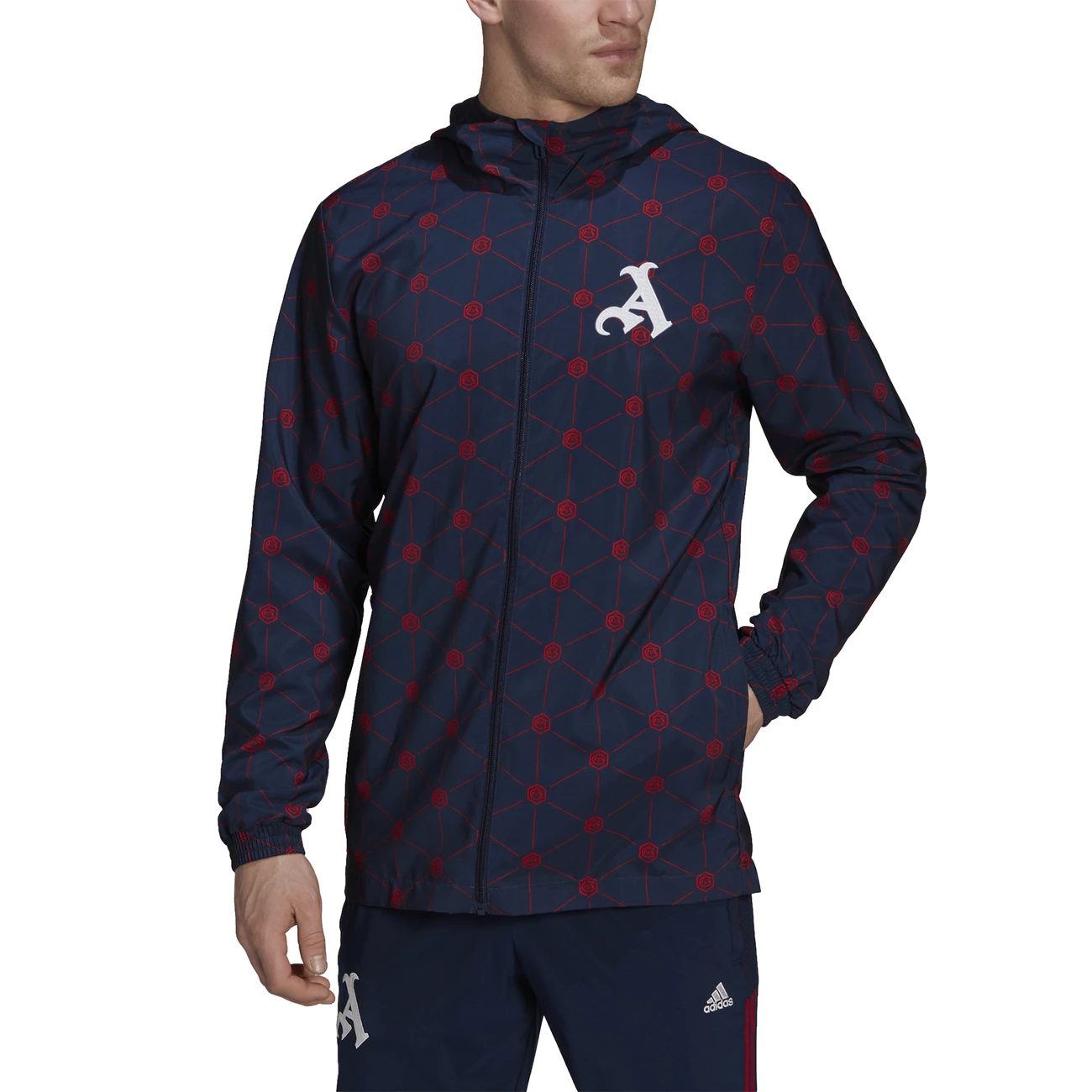 Bon marché 🎁 Football Homme Adidas Veste Imperméable Arsenal 2021/22 BLEU ❤️ 6 Bon marché 🎁 Football Homme Adidas Veste Imperméable Arsenal 2021/22 BLEU ❤️ – Image 6