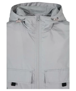 Meilleure vente 🌟 Mode- Lifestyle Homme Urban Classics Veste Imperméable D'été Courte Urban Classics GRIS 👍