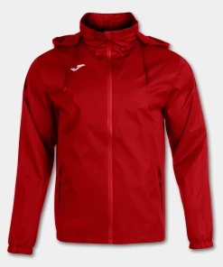 Bon marché 😀 Mode- Lifestyle Homme Joma Veste Coupe Vent Joma Trivor ROUGE 🔥