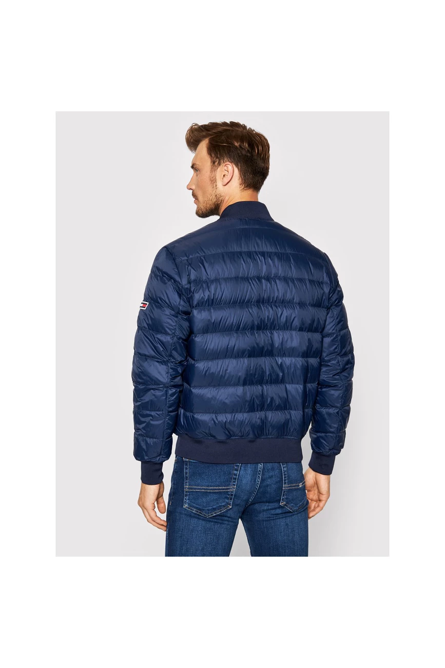 Vente flash 🤩 Loisirs Homme Tommy Hilfiger Blouson Bomber En Matière Recyclée - Tommy 👖 Jeans - Homme BLEU 🤩 5 Vente flash 🤩 Loisirs Homme Tommy Hilfiger Blouson Bomber En Matière Recyclée - Tommy 👖 Jeans - Homme BLEU 🤩 – Image 5